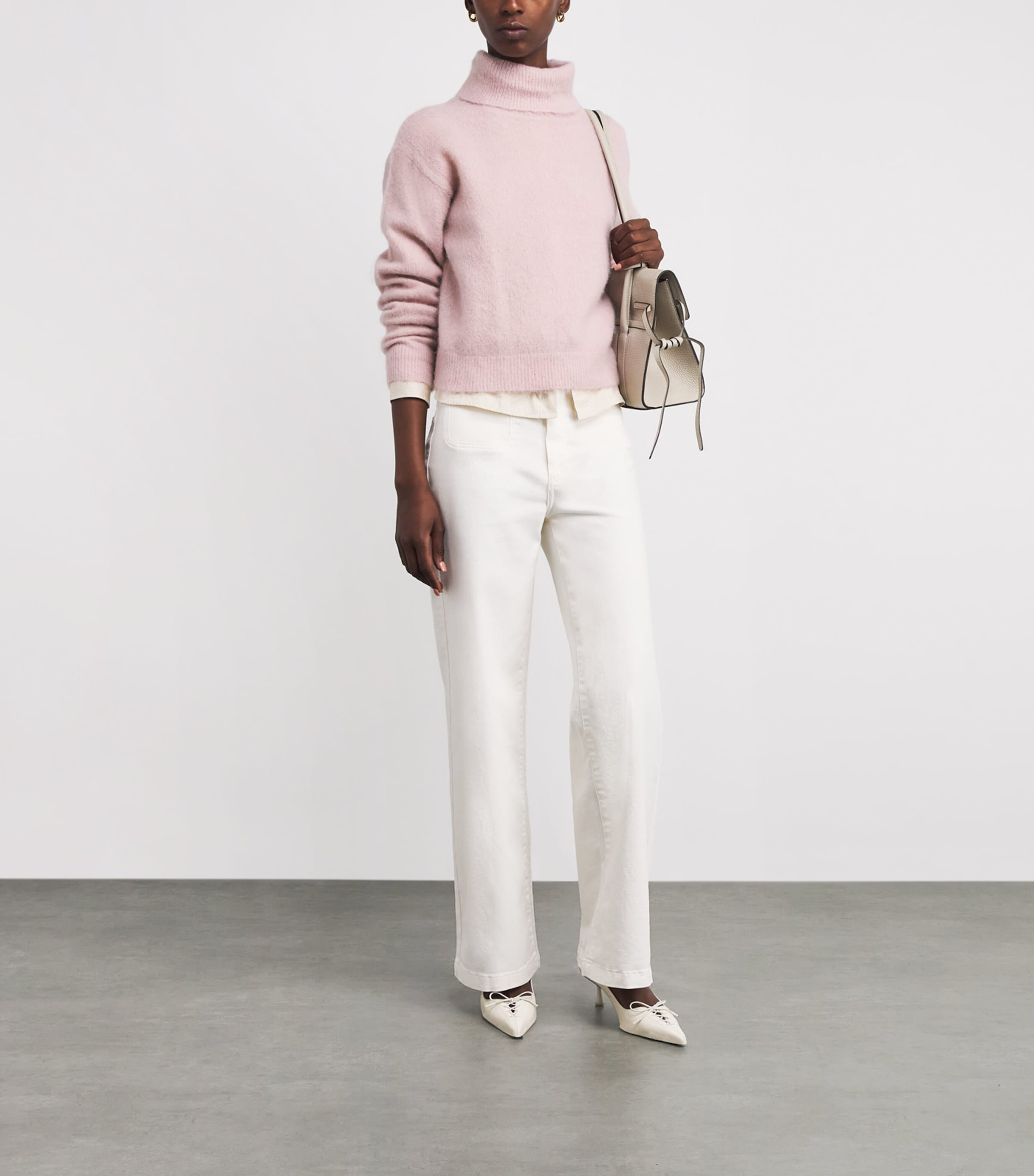 Rollneck Viviana Sweater BLUSH PINK Image 2
