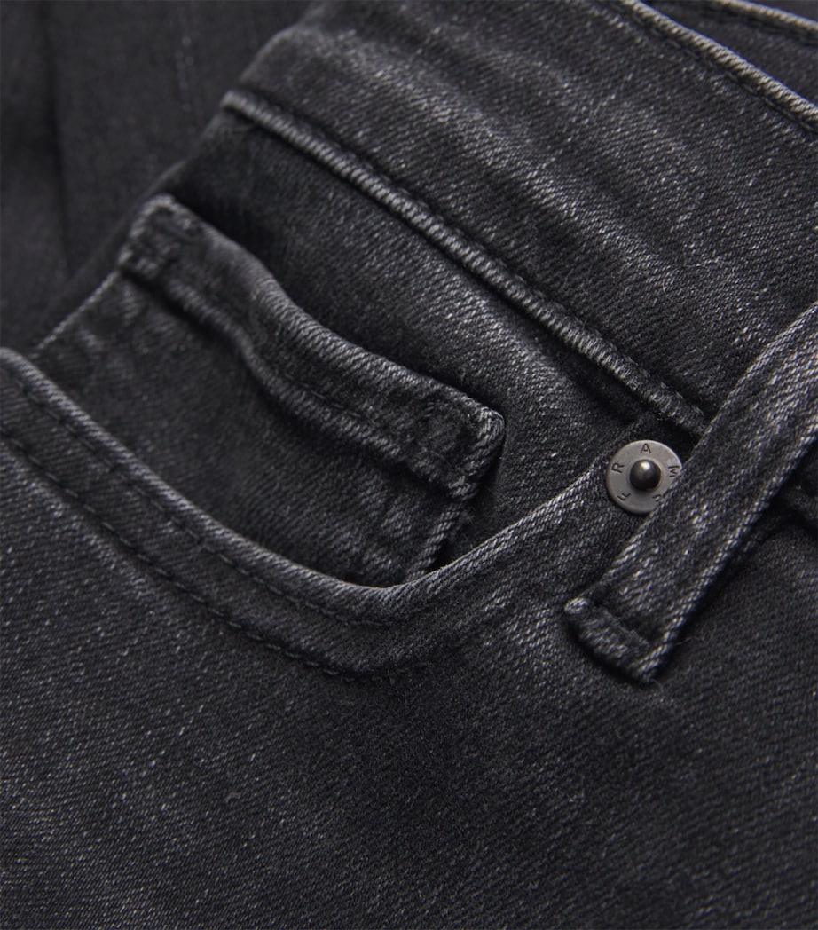 Le Slim Palazzo Wide-Leg Jeans STARSHIP Image 5