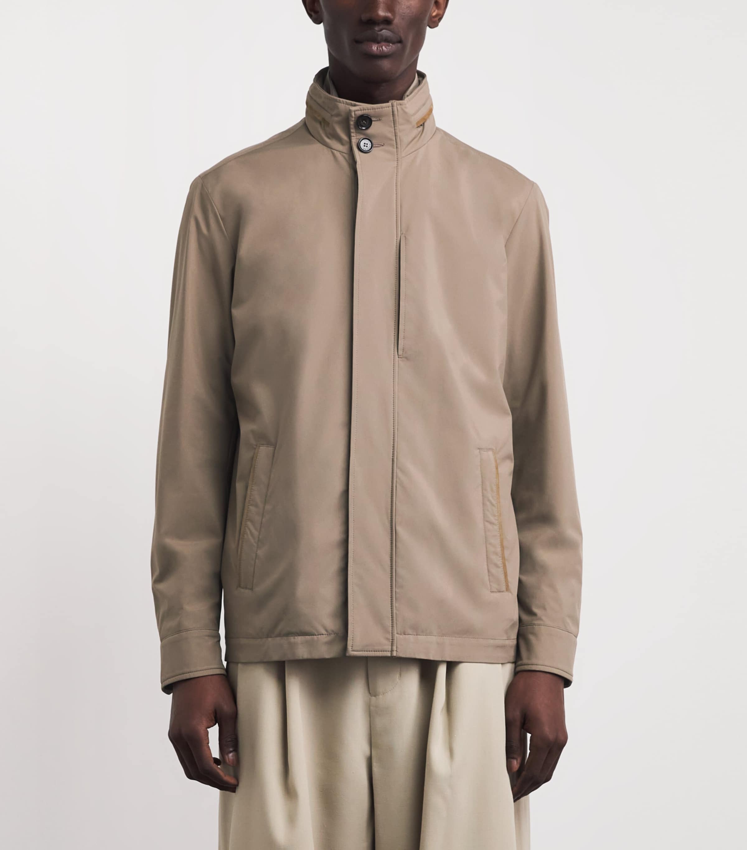 Paul & Shark Mens Typhoon Platinum Jacket Dove Gret Image 4