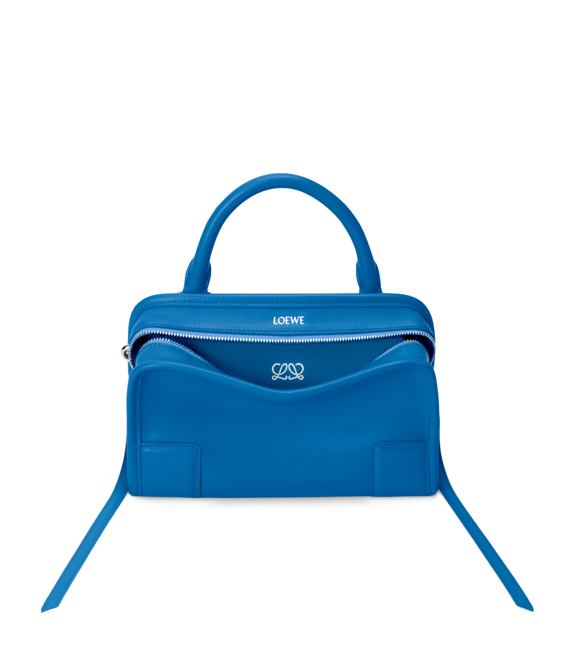 LOEWE 青 キャンバス ハンドバッグ LOEWE（ロエベ） ハンドバッグ HAMMOCK COMPACT ハンモック コンパクト