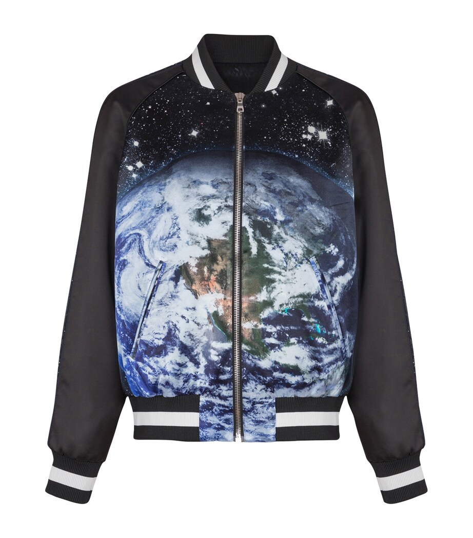 Printed Bomber Jacket EAH NOIR/MULTICO Image 1