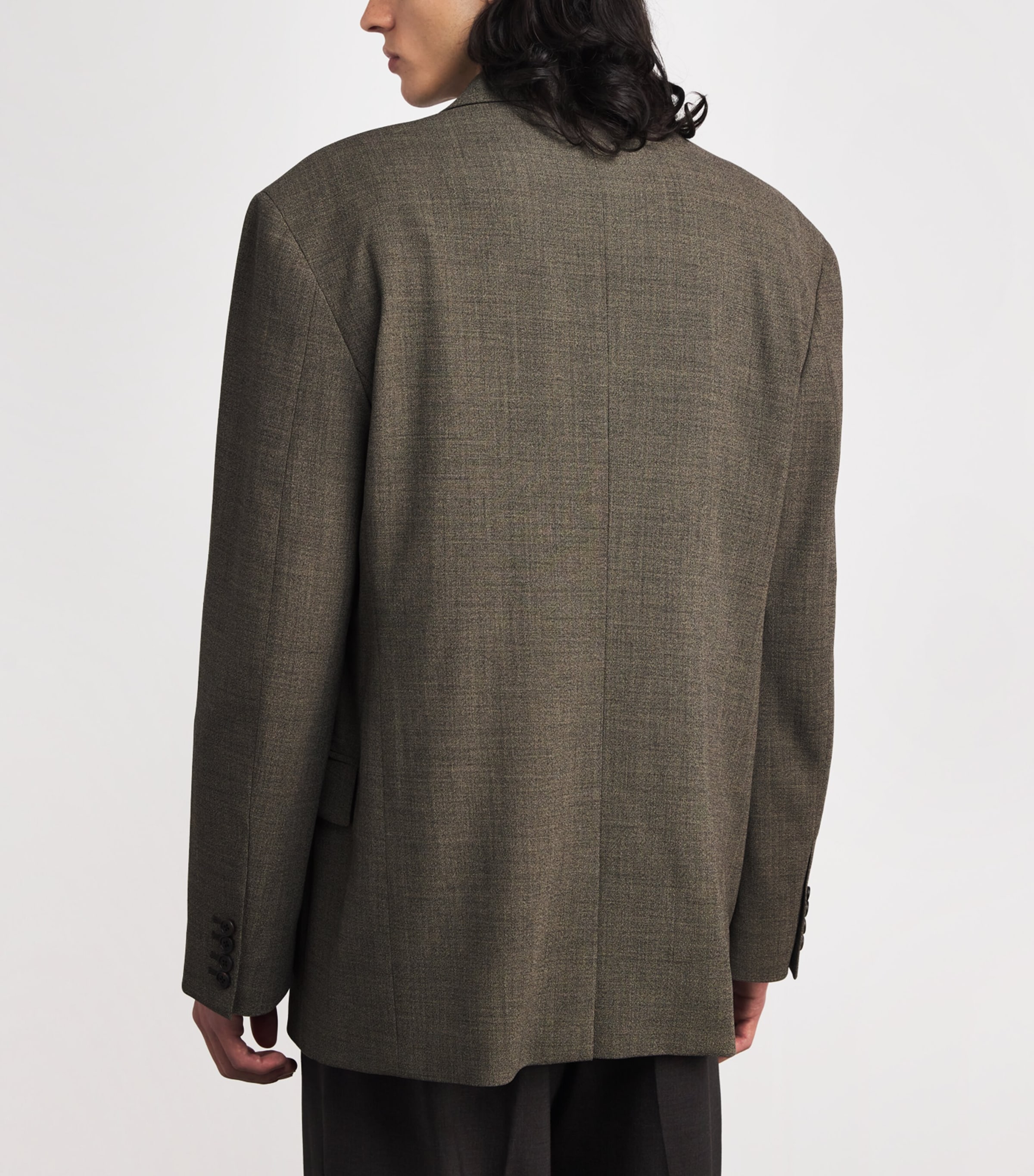 Poe Wool Blazer BASALT BEACH Image 4