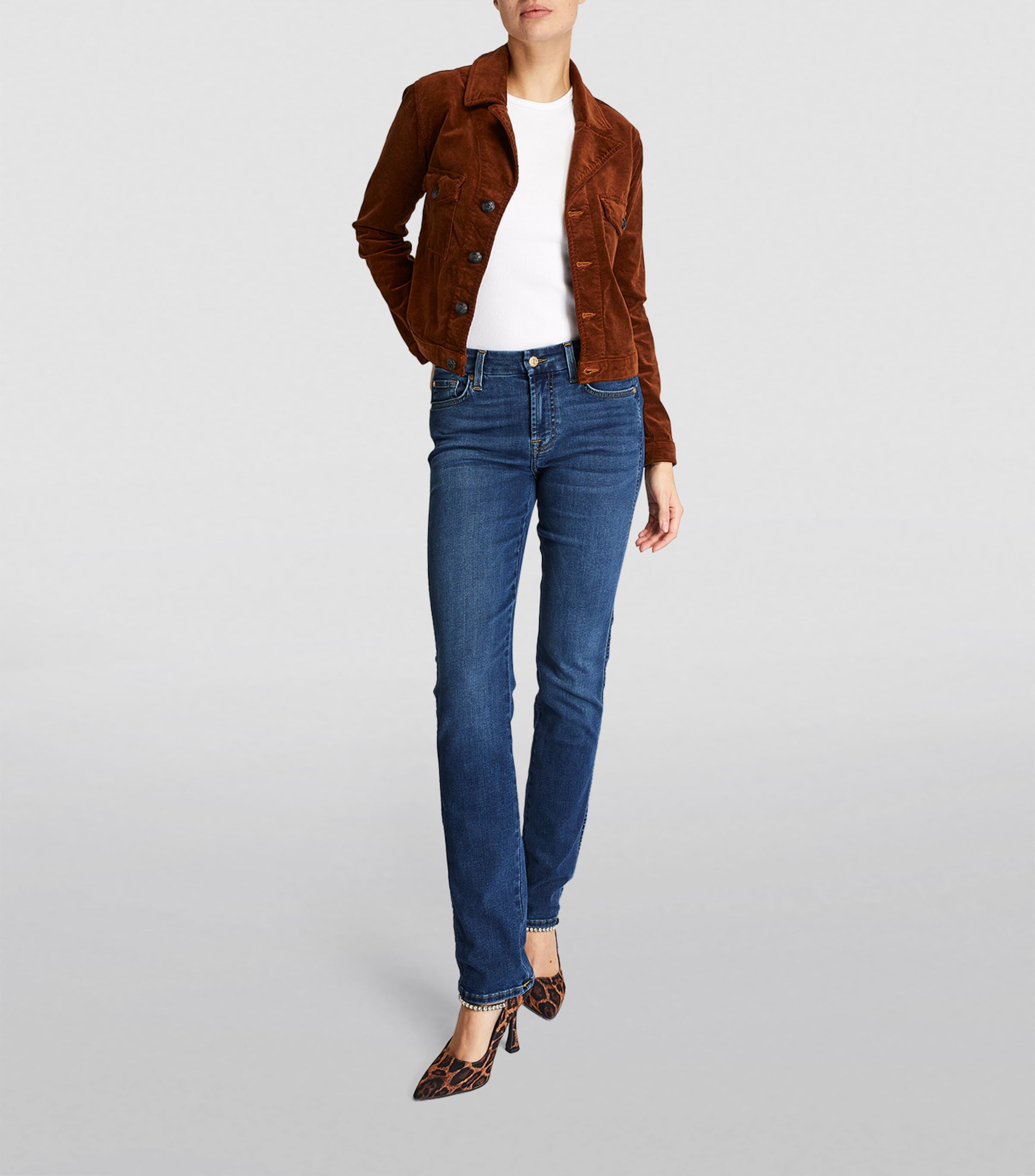 The Straight B(Air) High-Rise Jeans MID BLUE Image 2