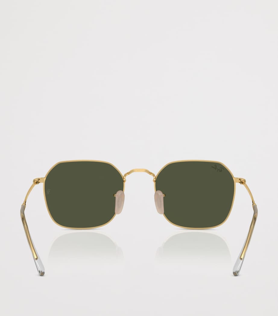 Ray-Ban Jim Irregular Sunglasses Gold Image 4