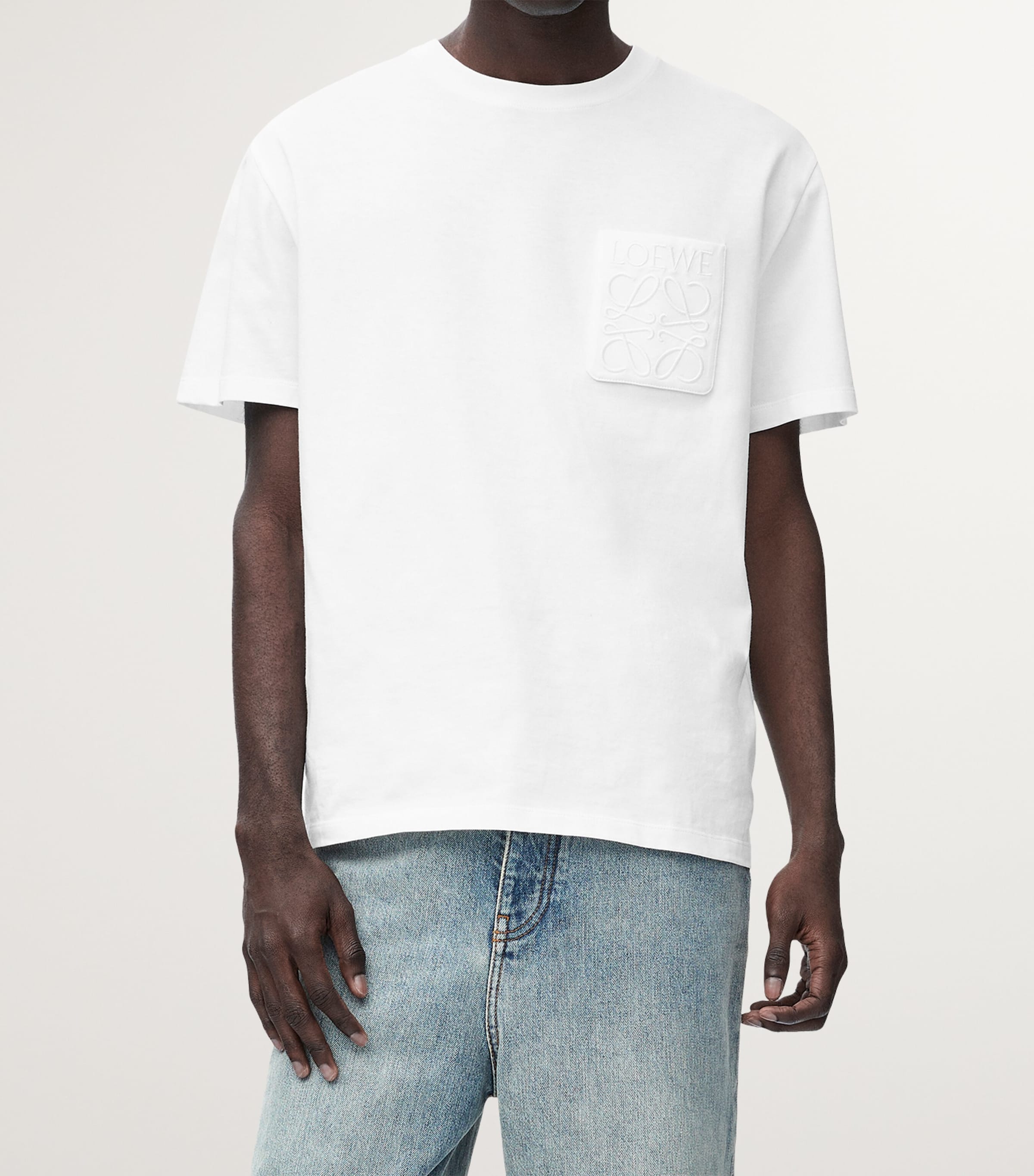 LOEWE Pocket Anagram T-Shirt | Harrods US