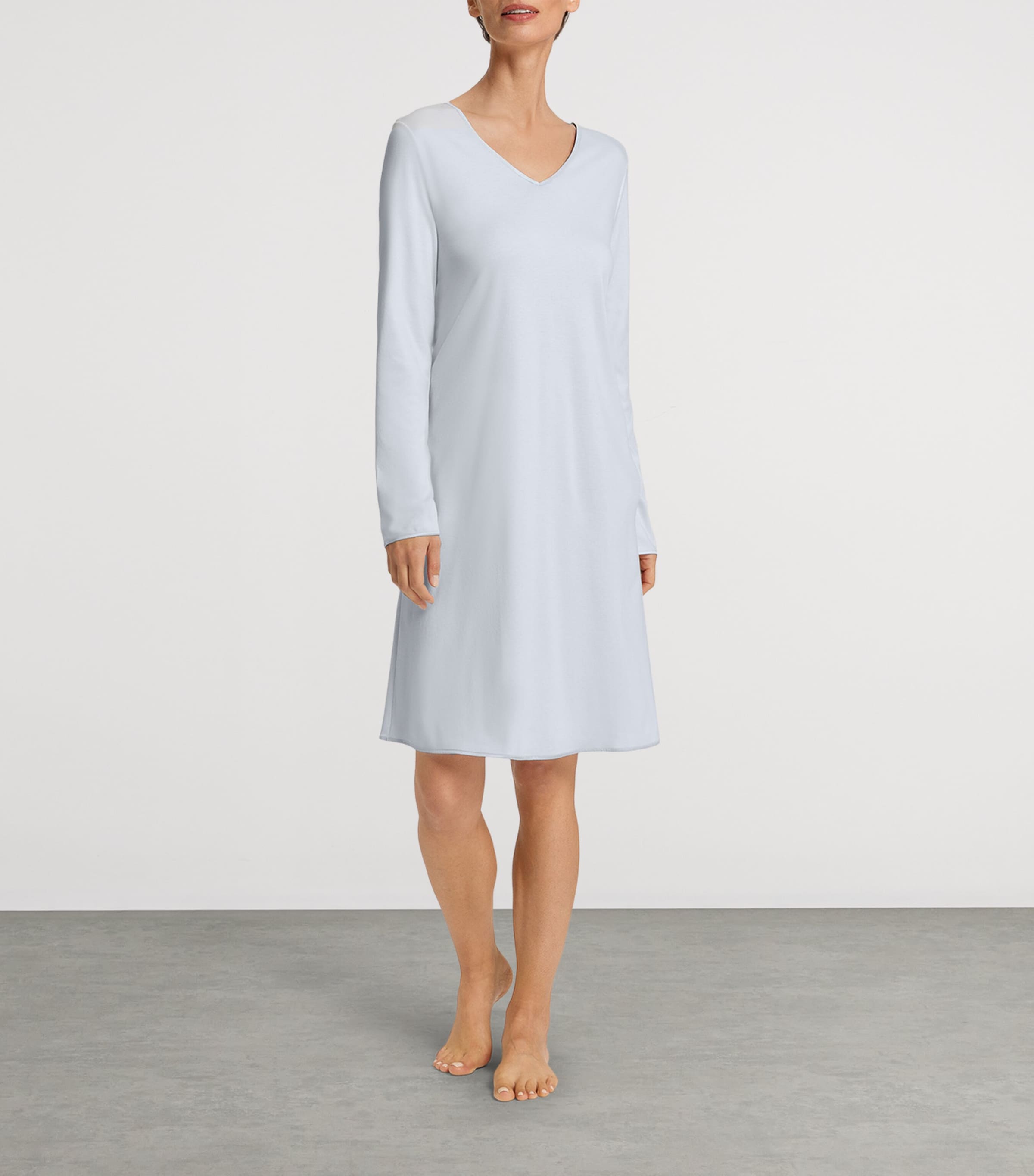 Hanro Cotton Long-Sleeve Nightdress | Women Clothing | Nightwear | Nightdresses | Designers | Hanro Hanro Cotton Long-Sleeve Nightdress | Women Clothing | Nightwear | Nightdresses | Designers | Hanro