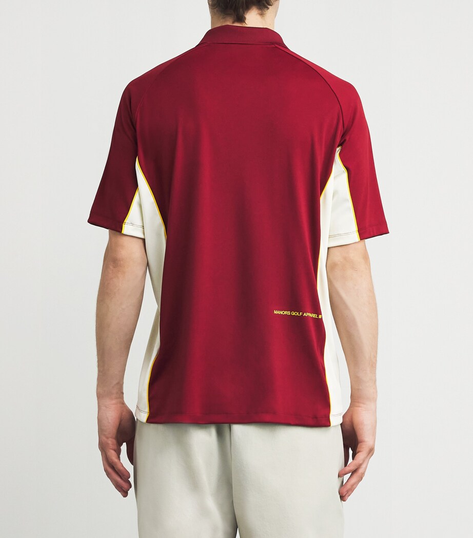 x Reebok Polo Shirt BURGUNDY Image 4