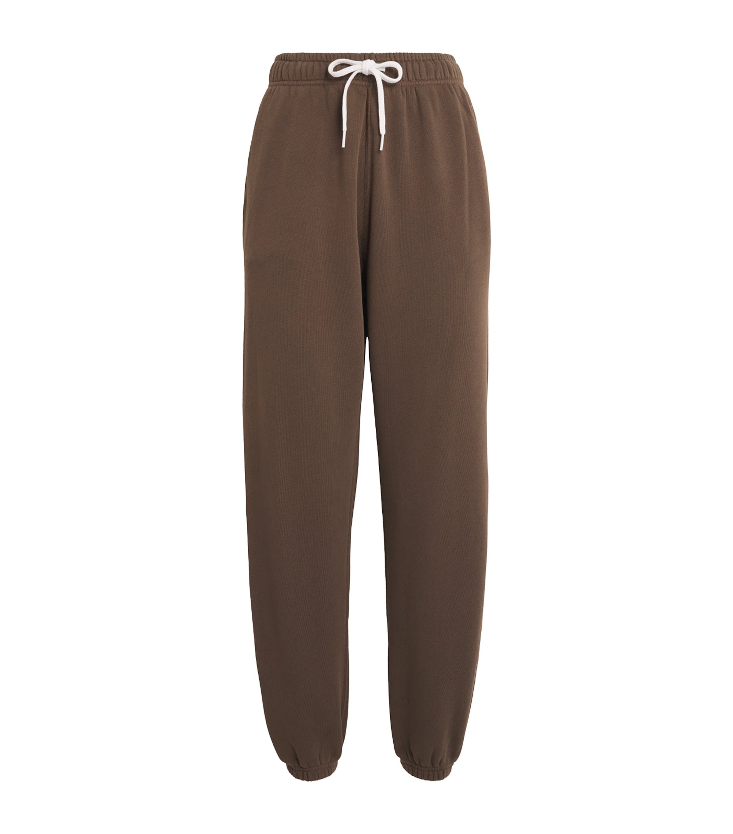 Cotton-Blend Cuffed Sweatpants YORK BROWN Image 1