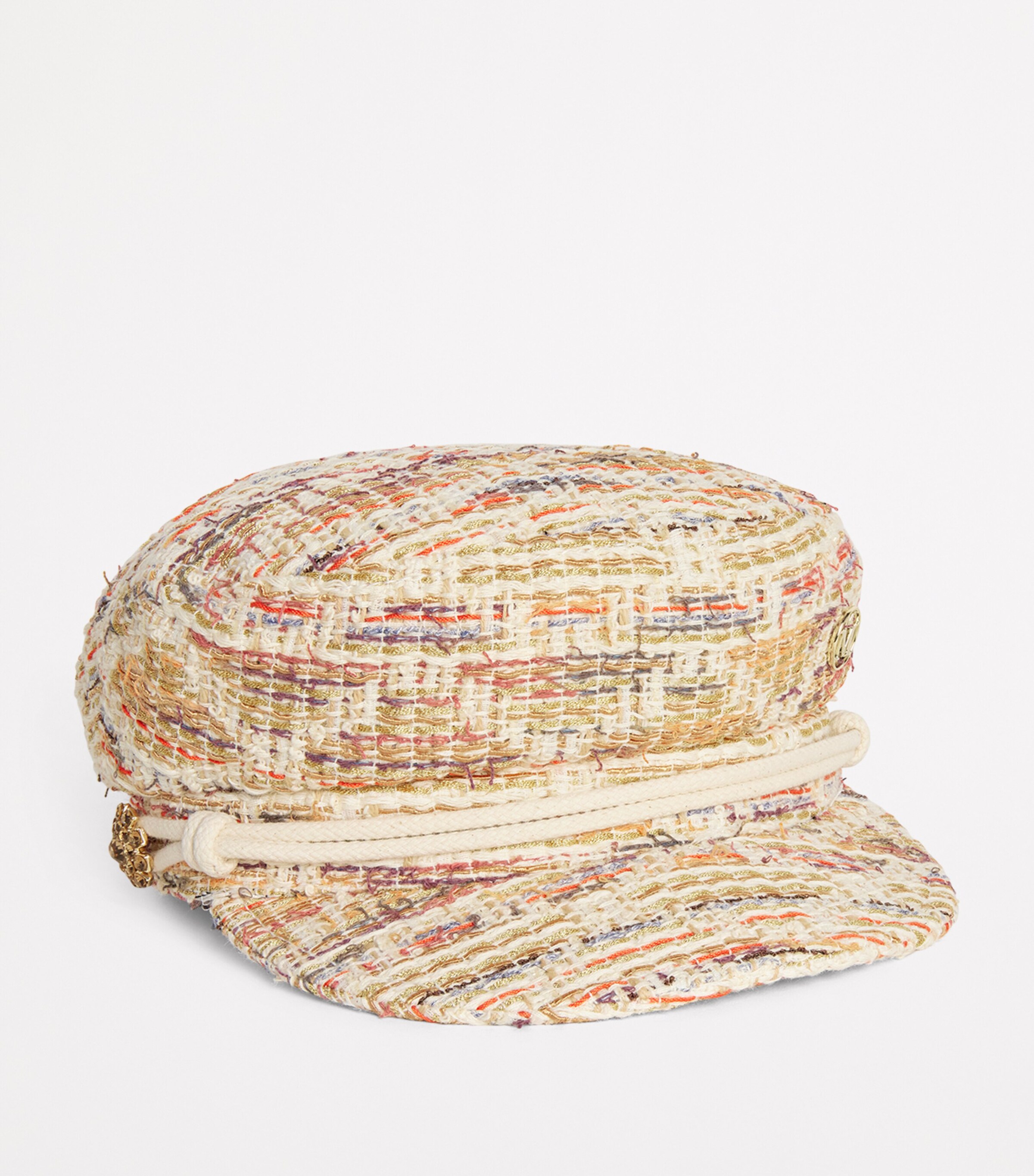 Maison Michel Multi Tweed New Abby Sailor Cap | Harrods US display picture 2