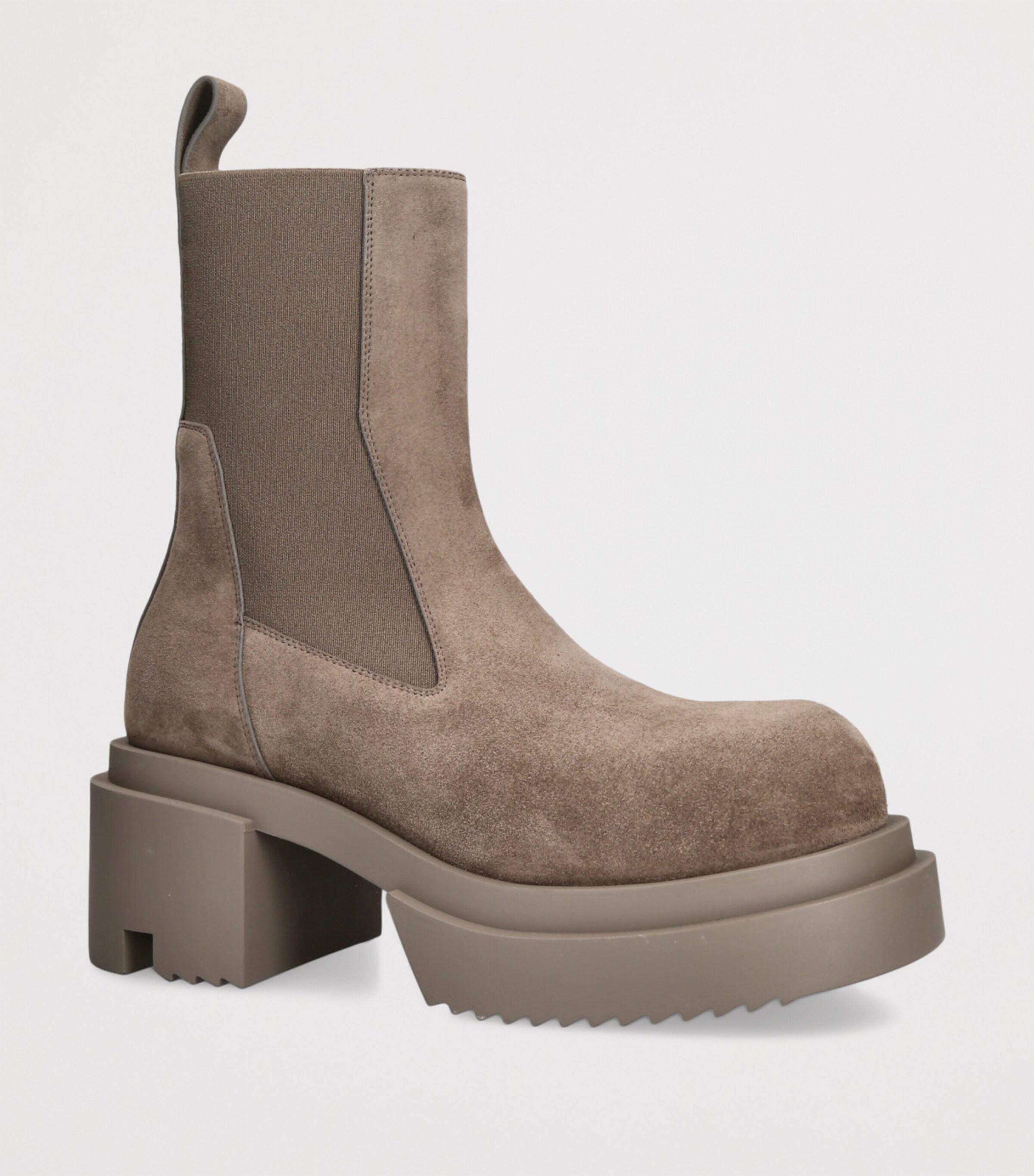 Rick Owens Brown Suede Beatle Bogun Boots | Harrods US