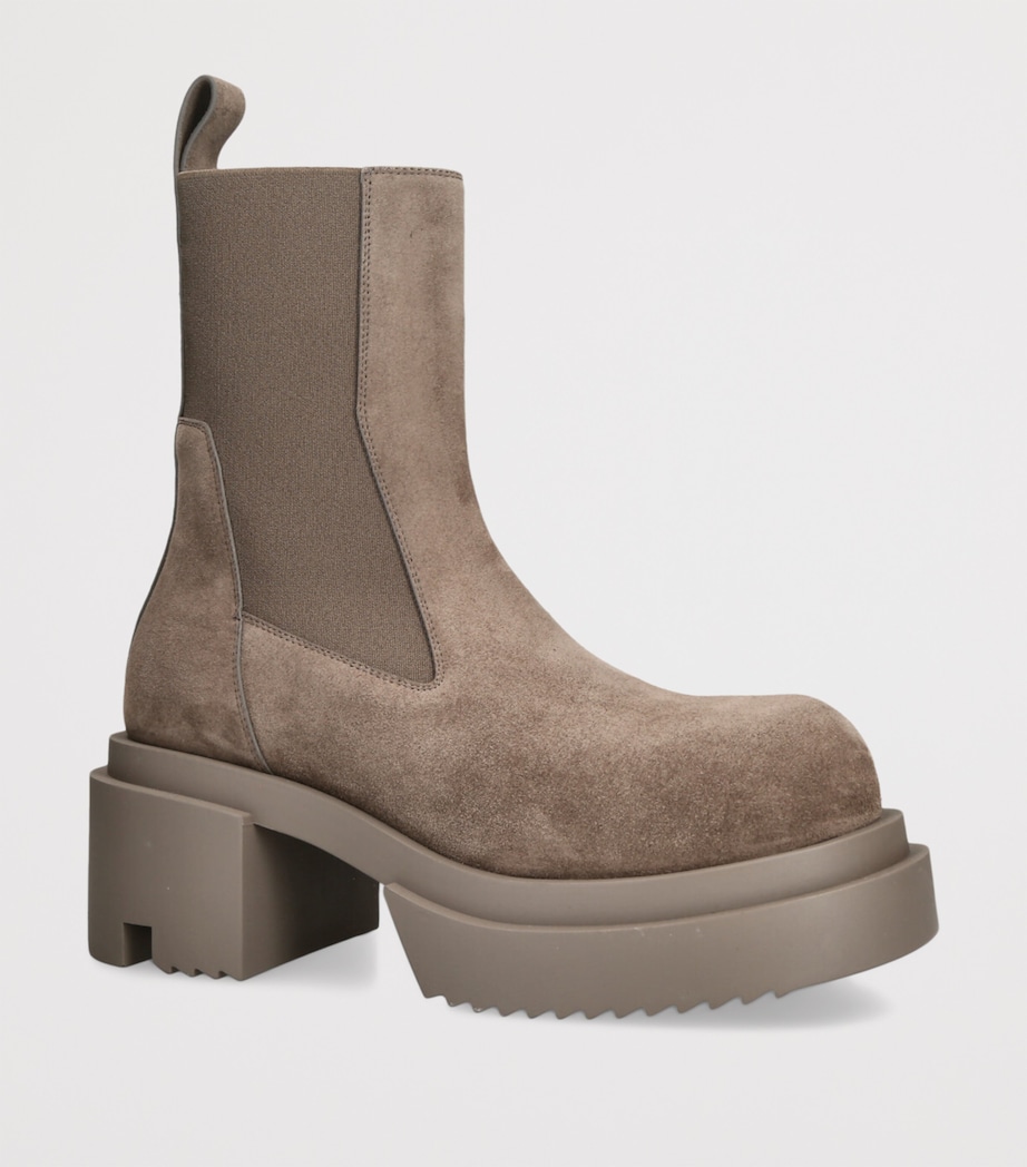 Suede Beatle Bogun Boots MID BROWN Image 3