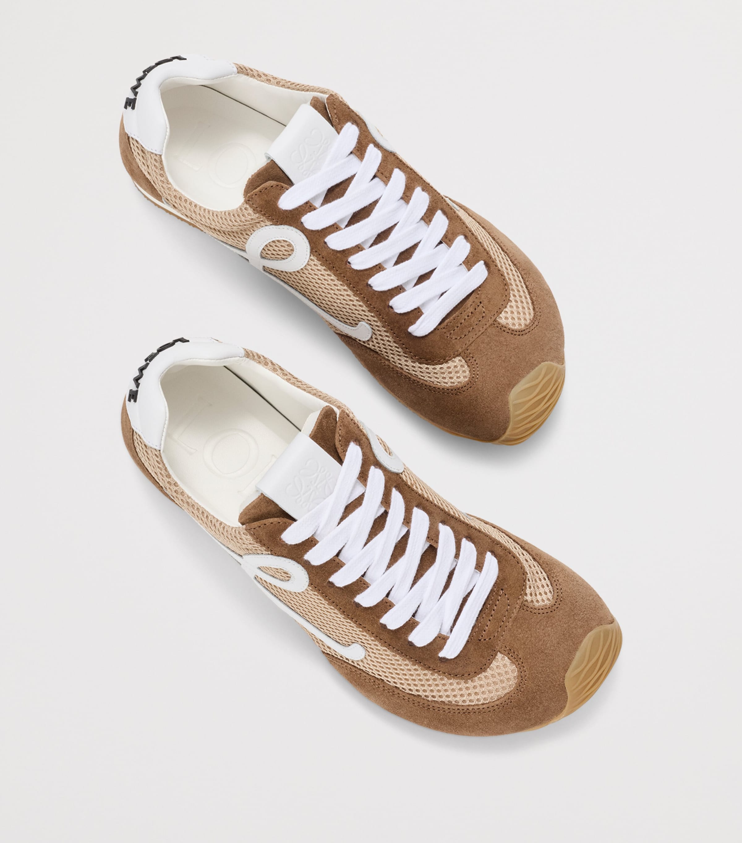 LOEWE Ballet Runner 2.0 Sneakers Beige/white/brown Image 4