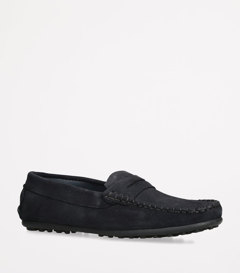Suede Felix Loafers NAVY Image 3