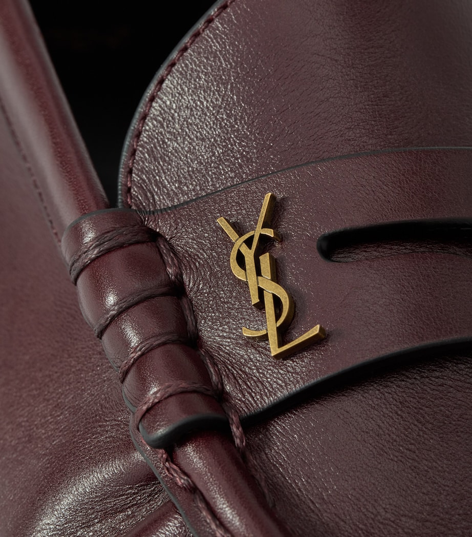 Saint Laurent Leather Le Loafers Image 5