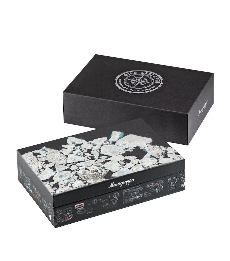 Montegrappa Wild Arctic Ice Fountain Pen White Image 5