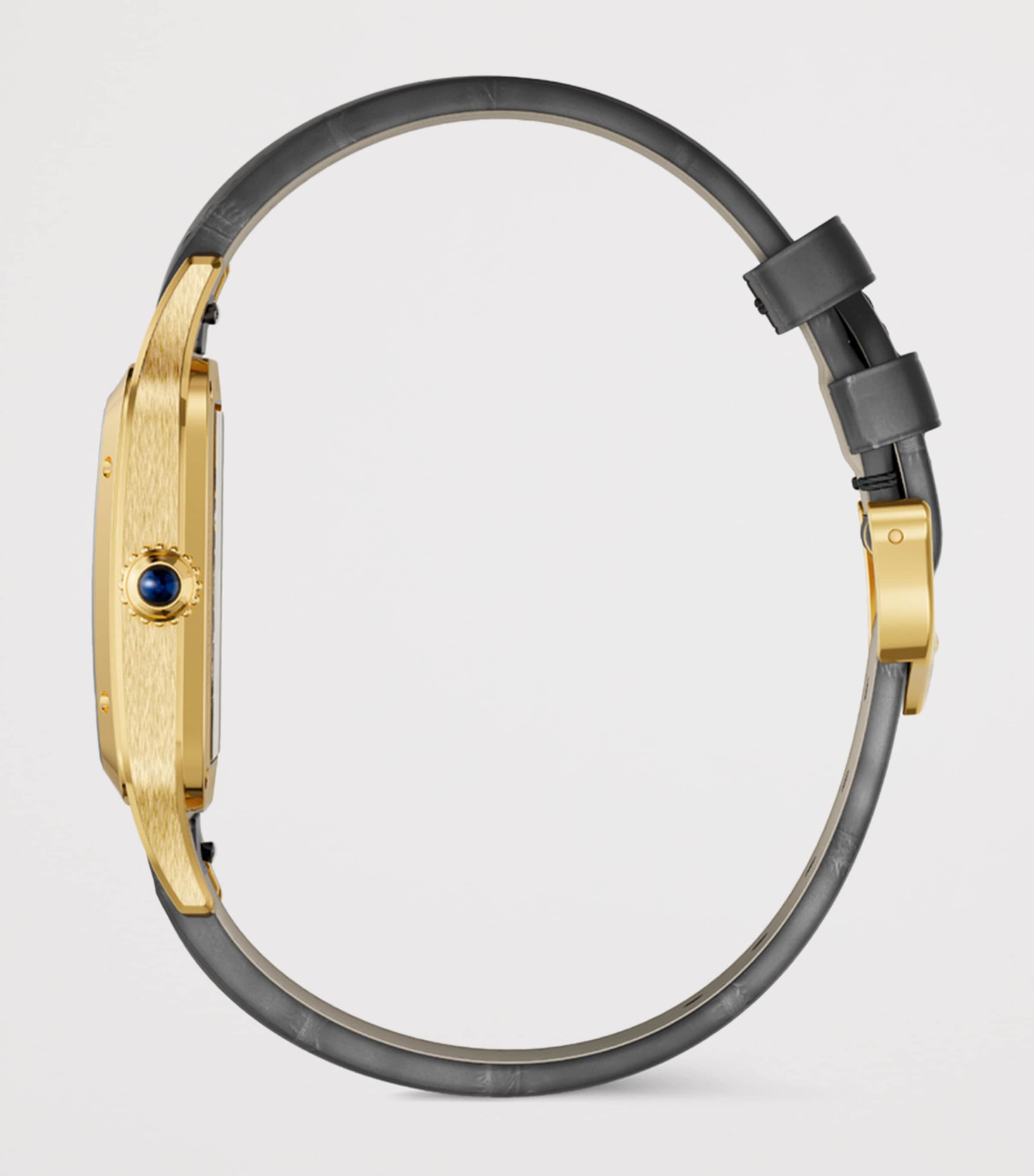 Large Yellow Gold Santos-Dumont Skeleton Watch 43.5mm YELLOW GOLD Image 2