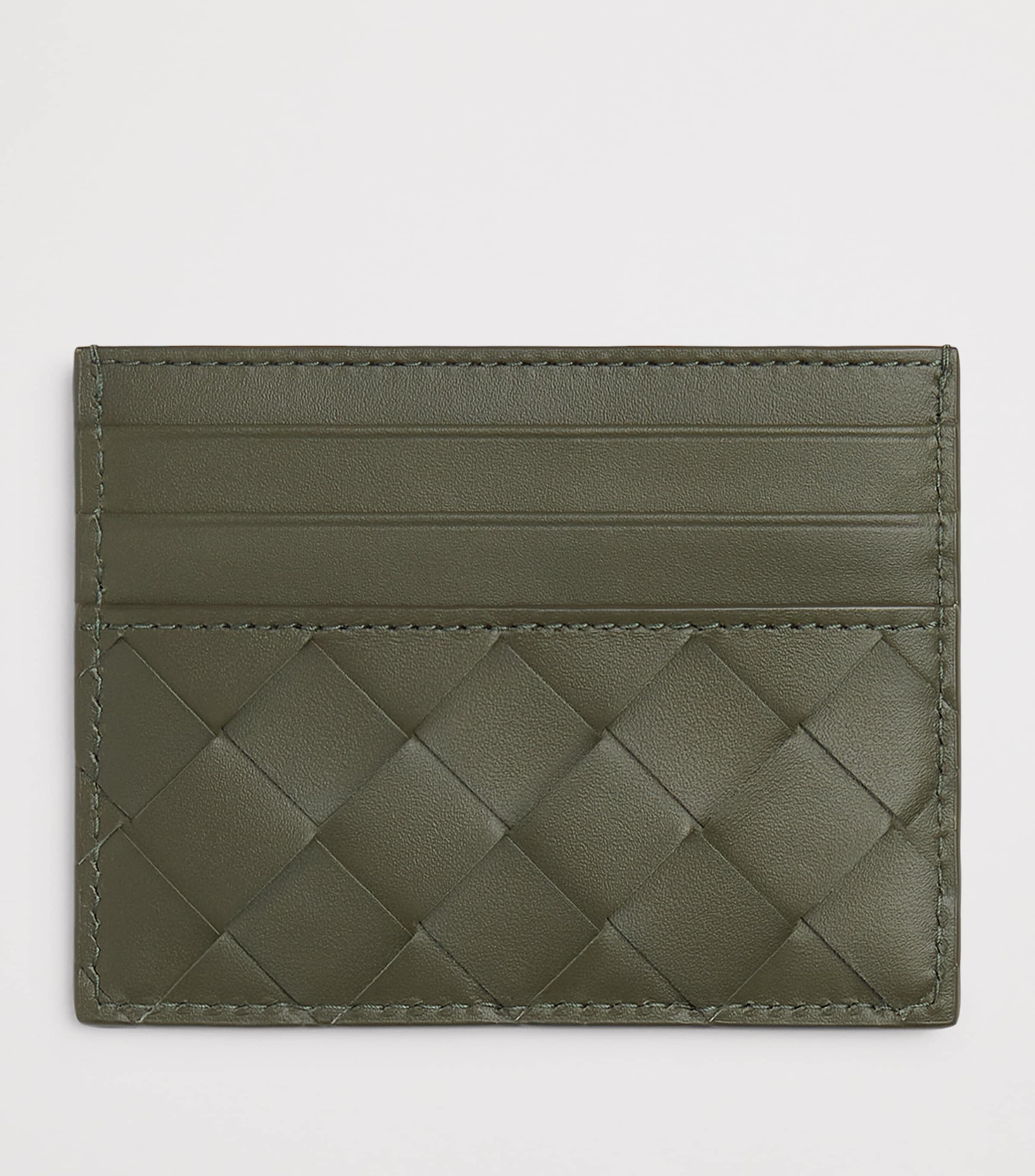 Leather Intrecciato Card Holder 3248 Image 2