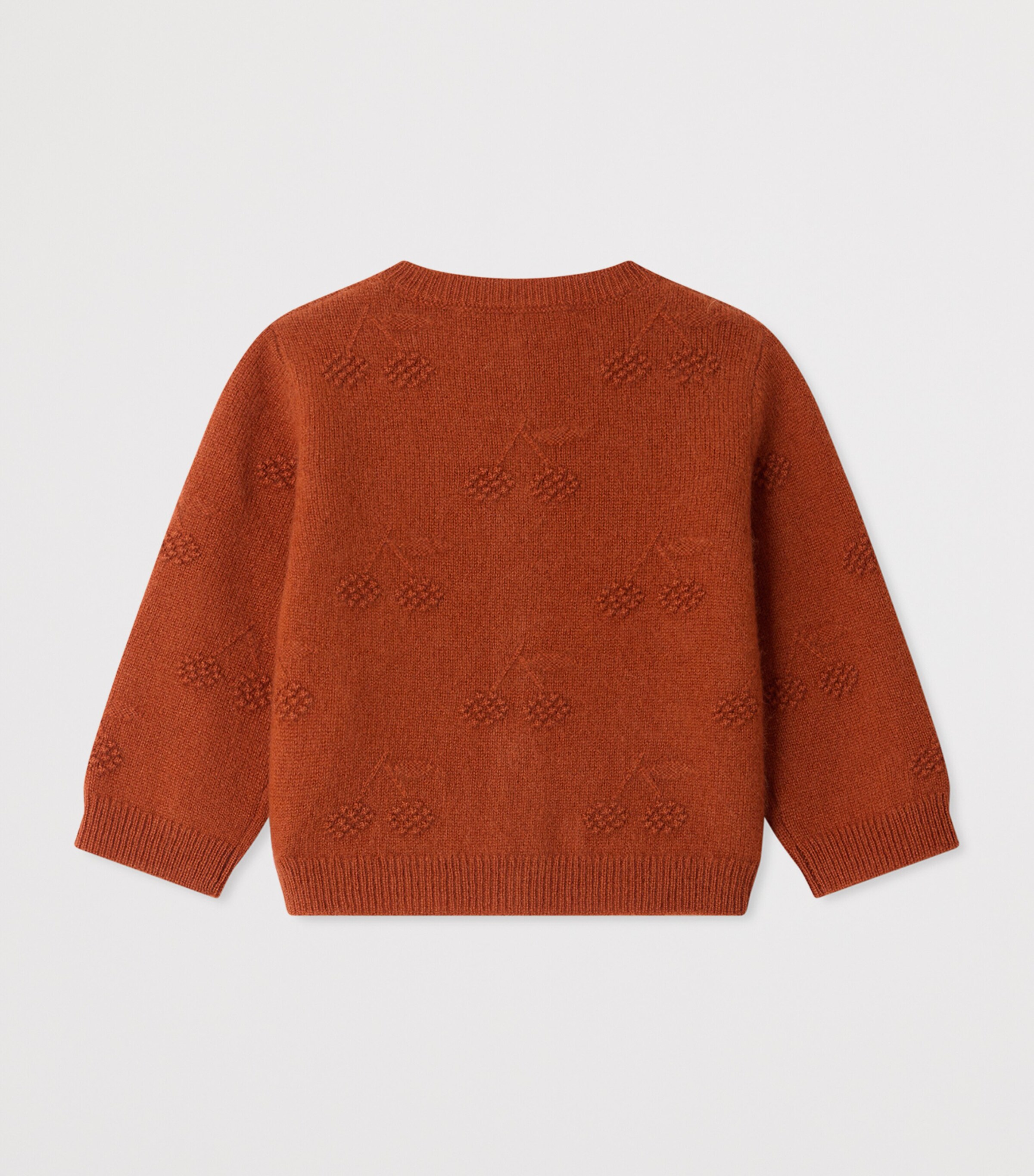 Bonpoint Cashmere Cardigan (6-18 Months) Praline Image 2