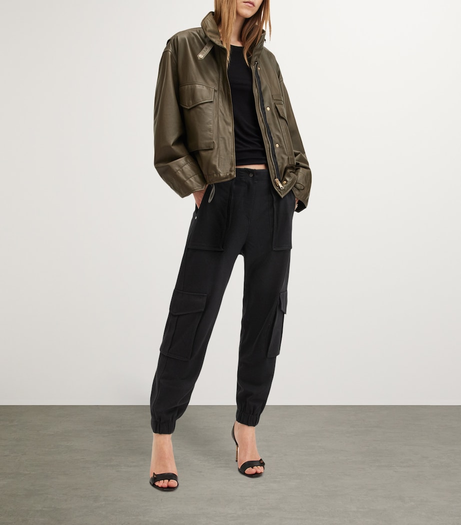 Freda Cargo Trousers BLACK Image 3