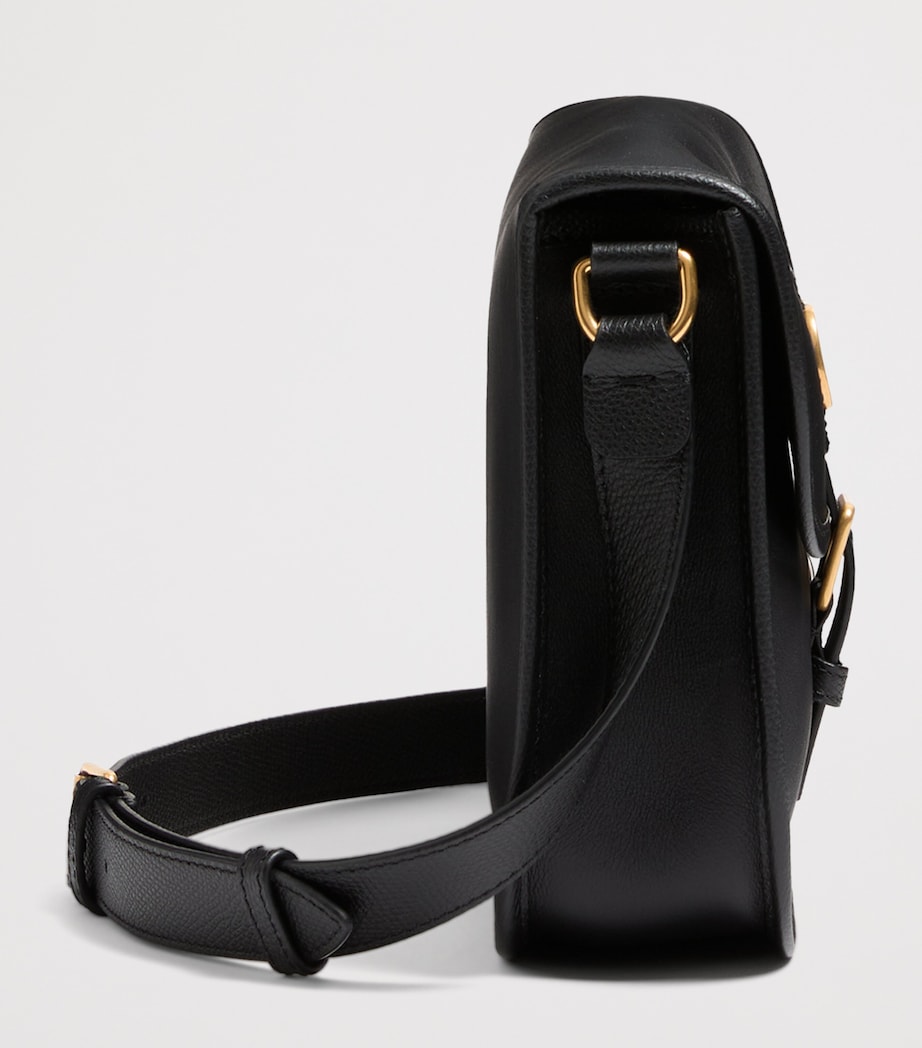 Leather Antibes Shoulder Bag 0NO Image 4