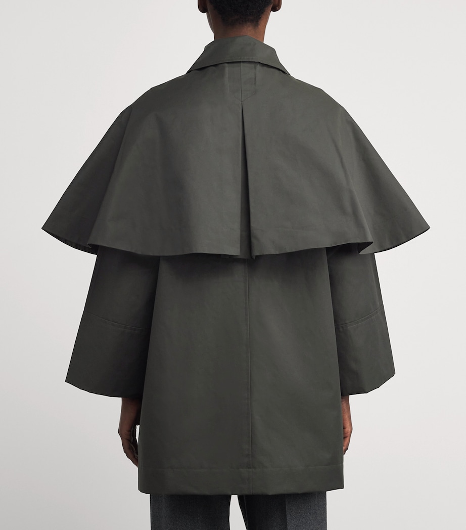 Fia Showerproof Jacket SAGE/ANCIENT POPLAR Image 4