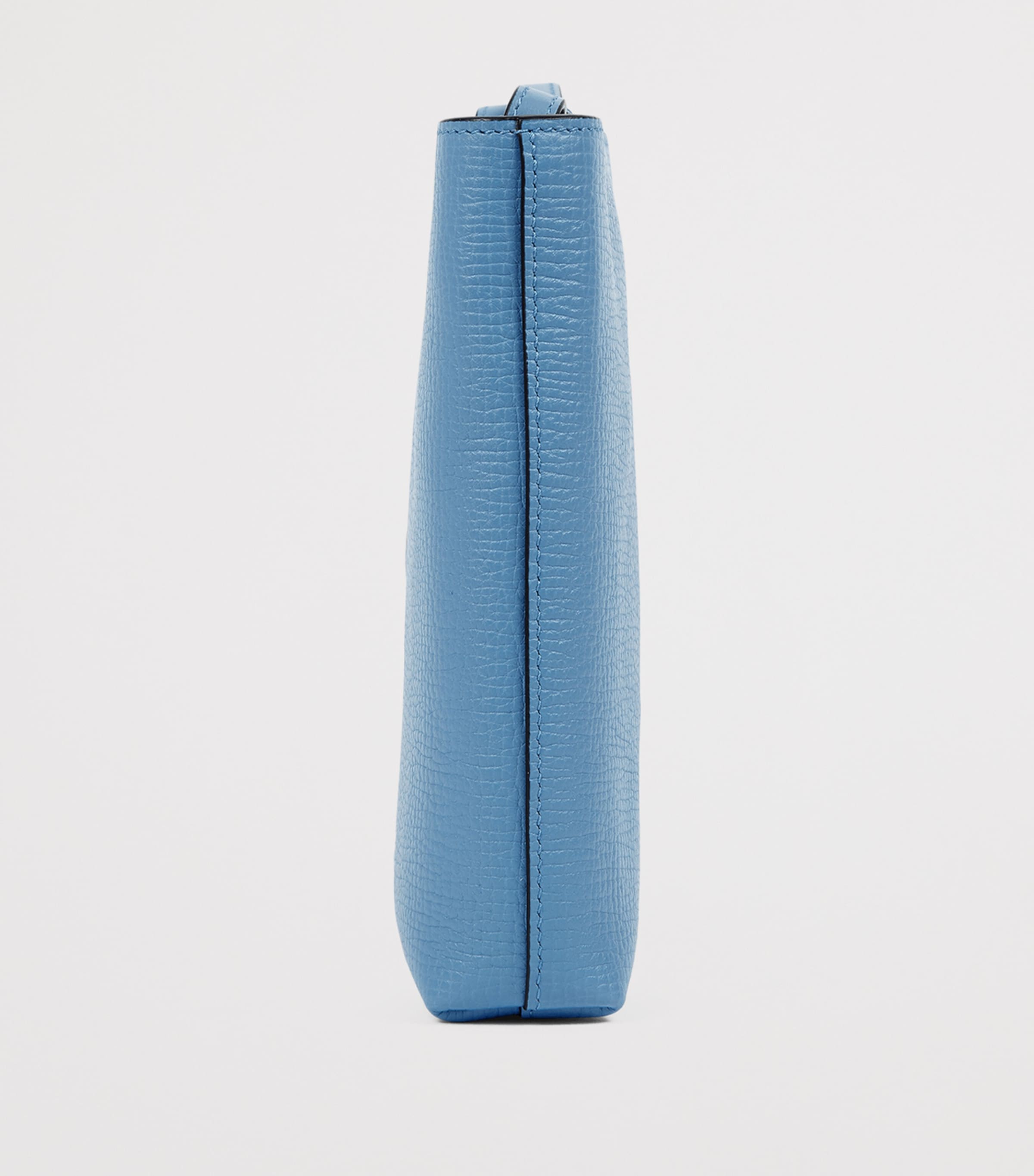 Leather Day pouch NILE BLUE Image 3