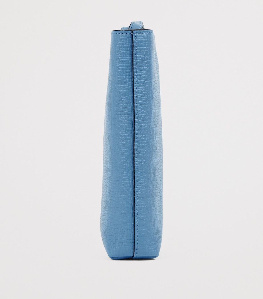 Leather Day pouch NILE BLUE Image 3