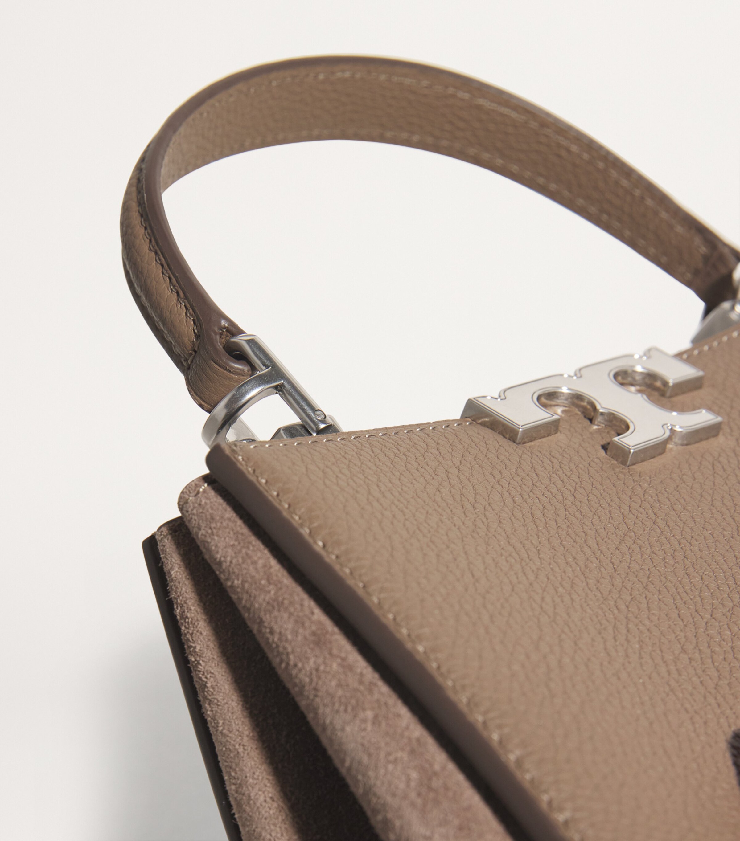 Tory Burch Mini Leather Eleanor Top-Handle Bag | Harrods US