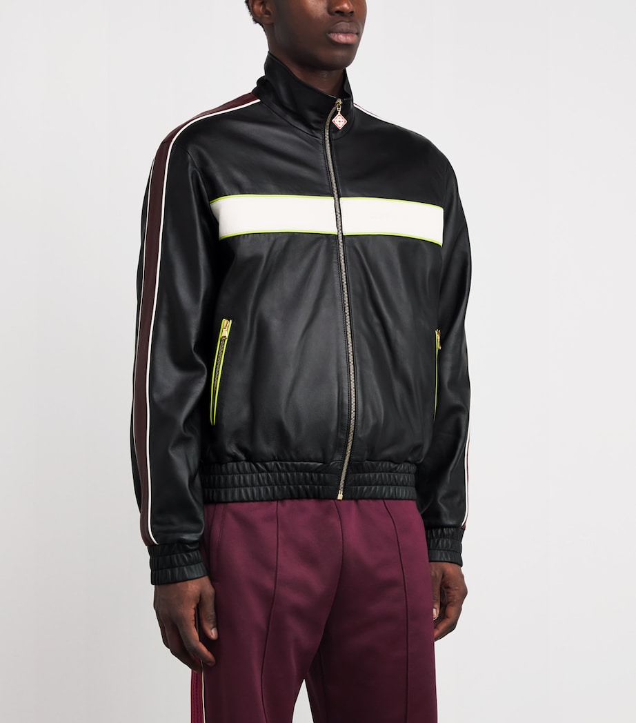 Track Nappa Lambskin Jacket BLACK Image 3