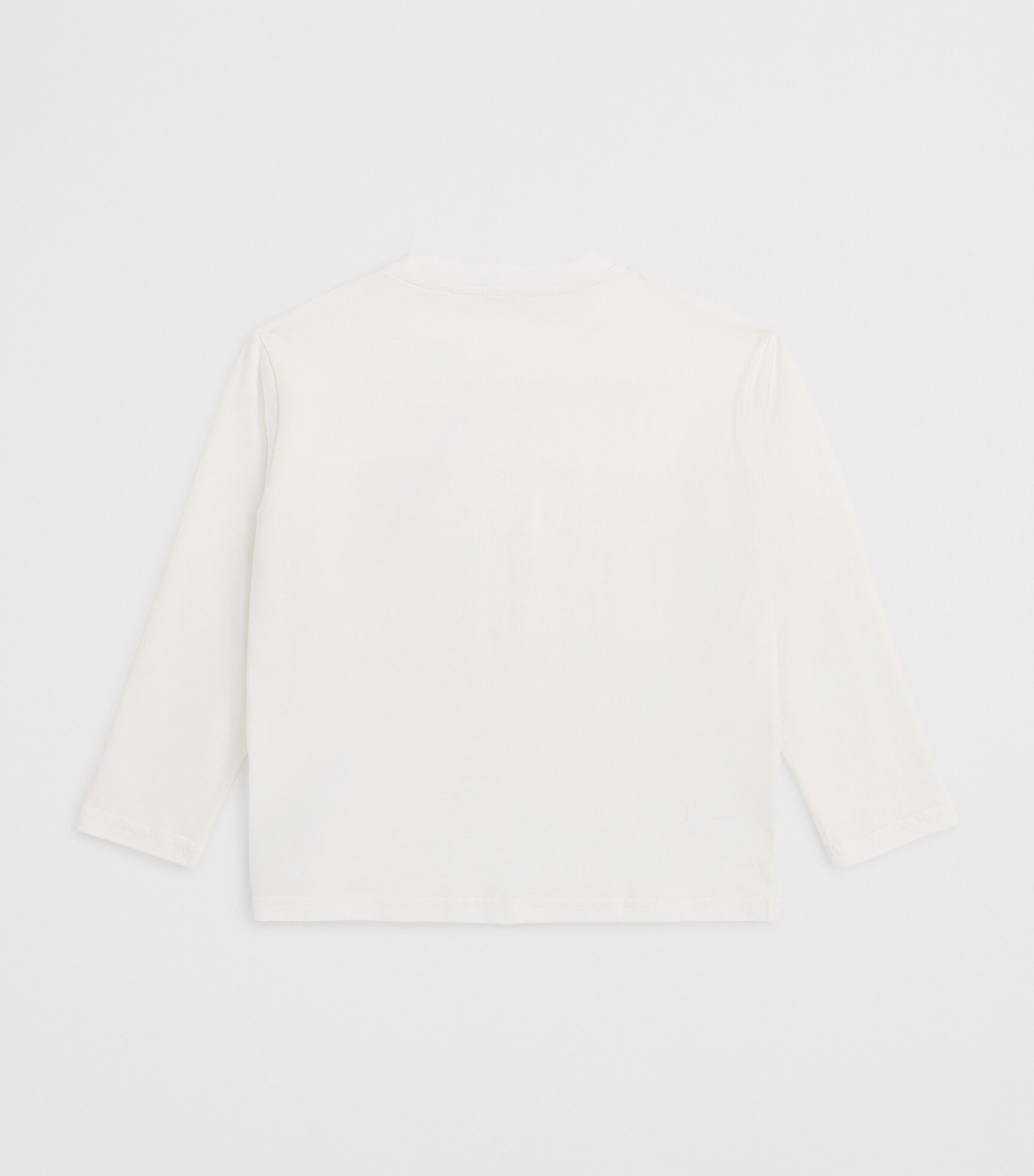 Cotton Mammoth Embroidery T-Shirt (2-14 Years) 100MILK Image 2