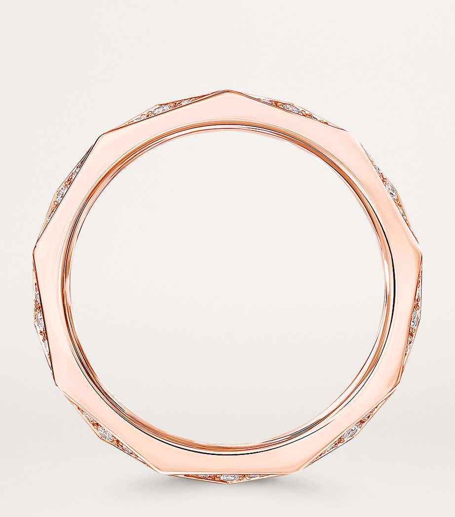 Rose Gold and Diamond Laurence Graff Signature Band (2.3mm) ROSE GOLD Image 3