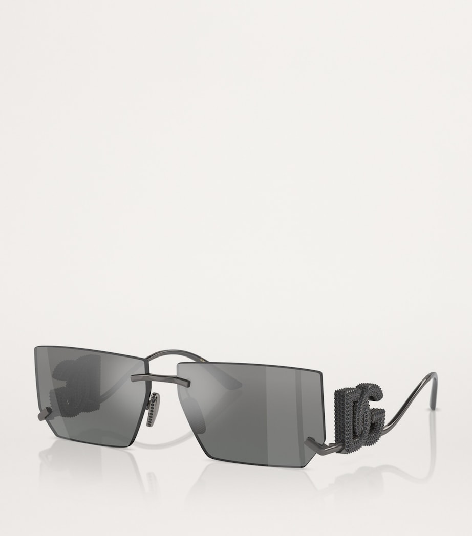 Gradient Mirrored Sunglasses 128688 Image 2