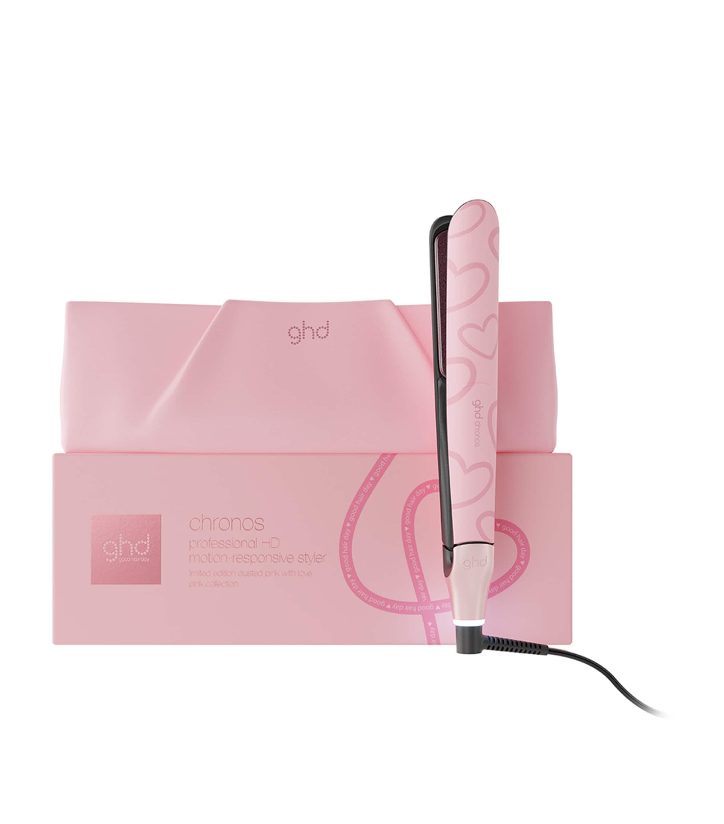 ghd Pink Collection Chronos Hair Straightener Pink Image 1