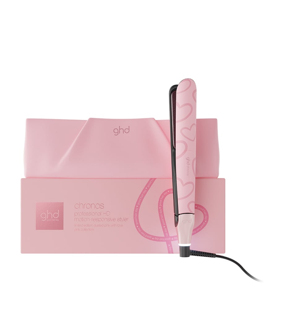 ghd Pink Collection Chronos Hair Straightener Pink Image 1