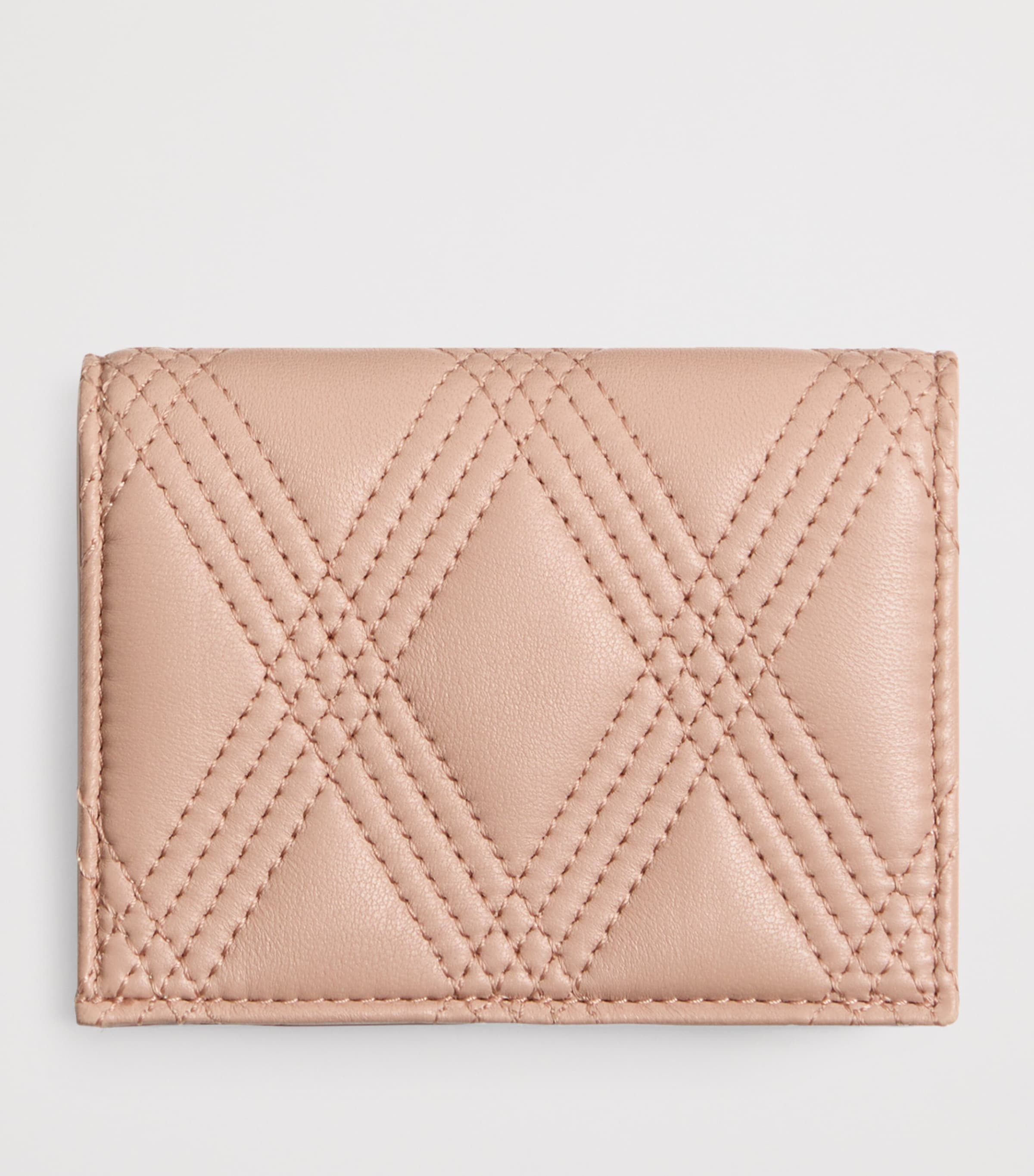 Valentino Garavani Leather Quiltie 67 Wallet | Harrods US