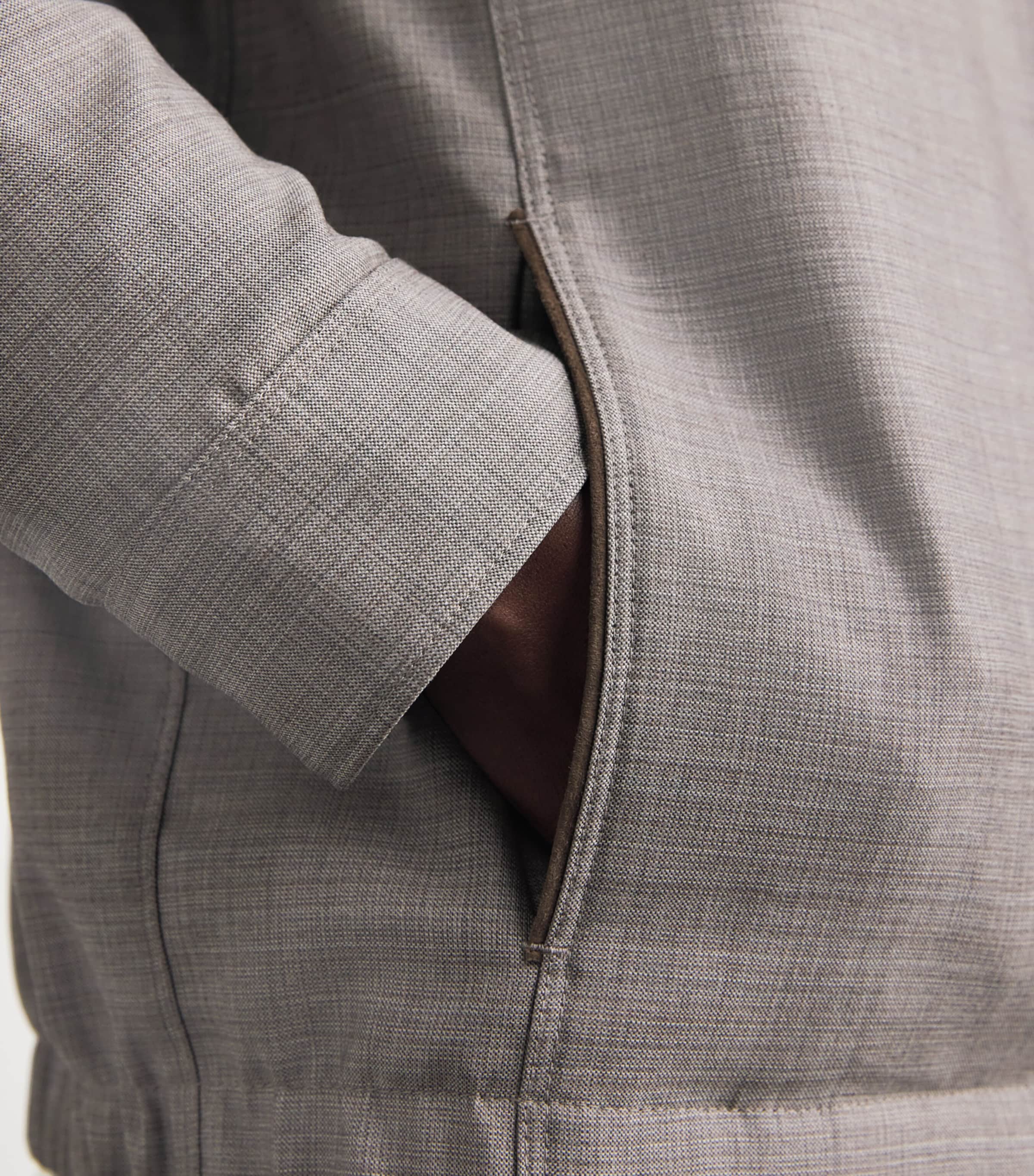 Wool Reversible Jacket 705 Image 7