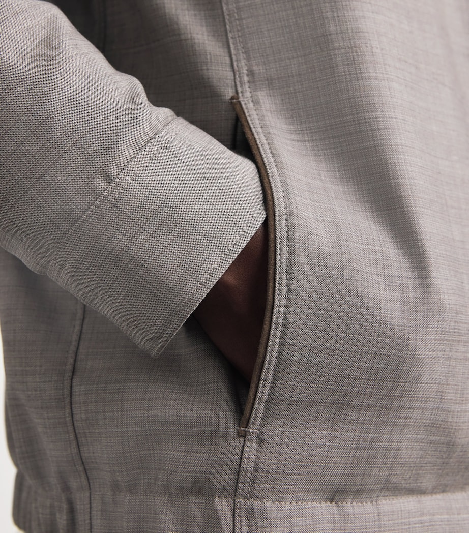 Wool Reversible Jacket 705 Image 7