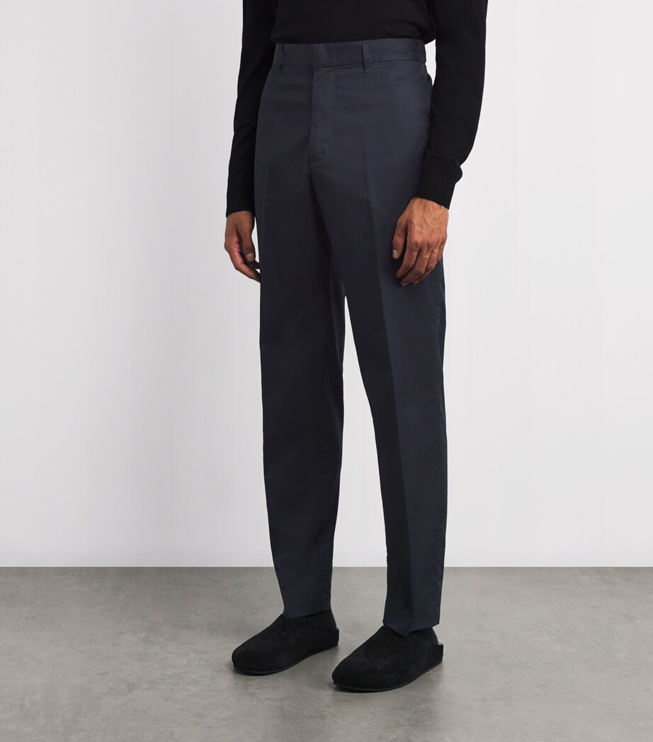 Technical Cotton Trousers UB118 Image 3