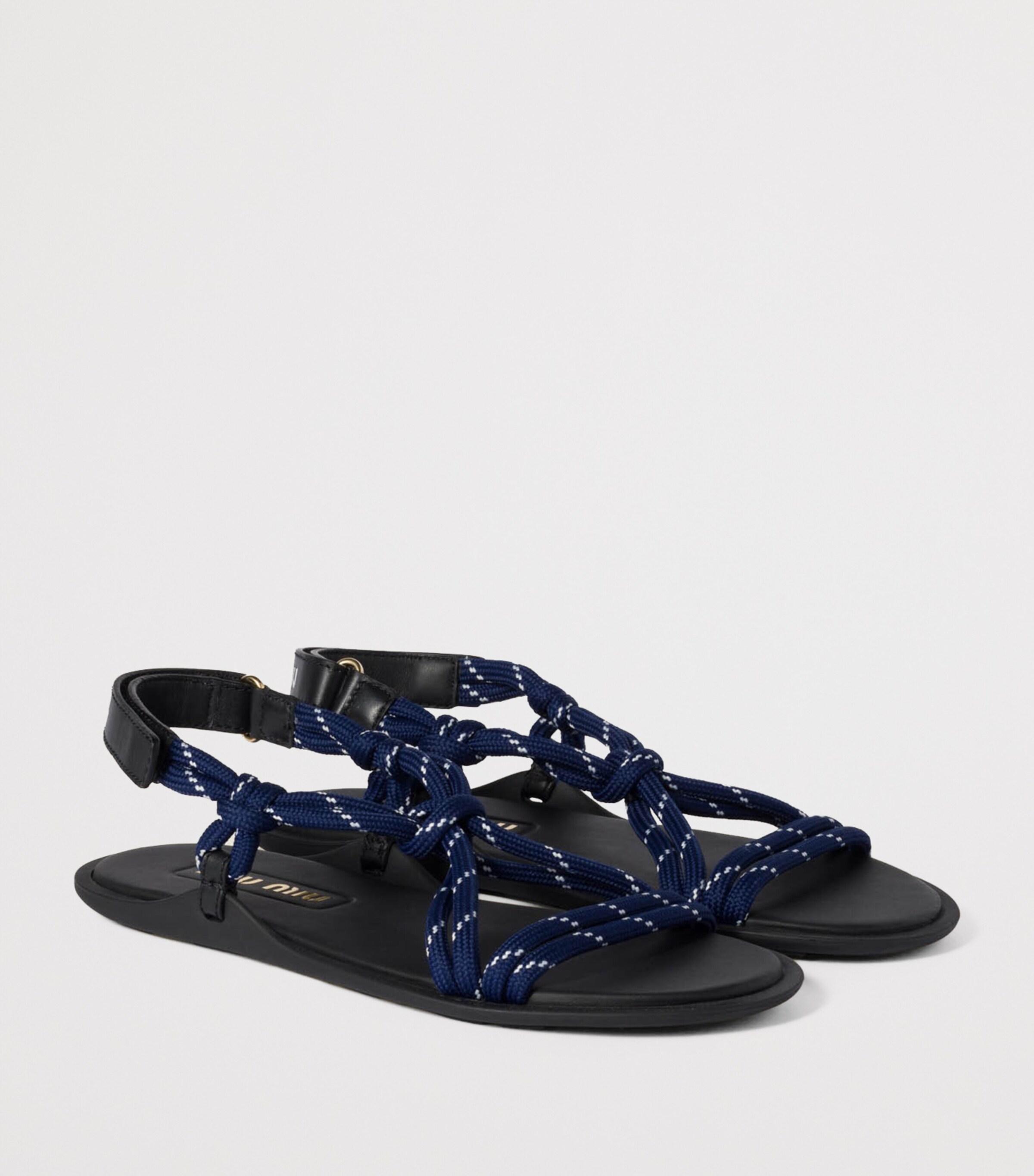Miu Miu Cord Rivière Sandals Image 2