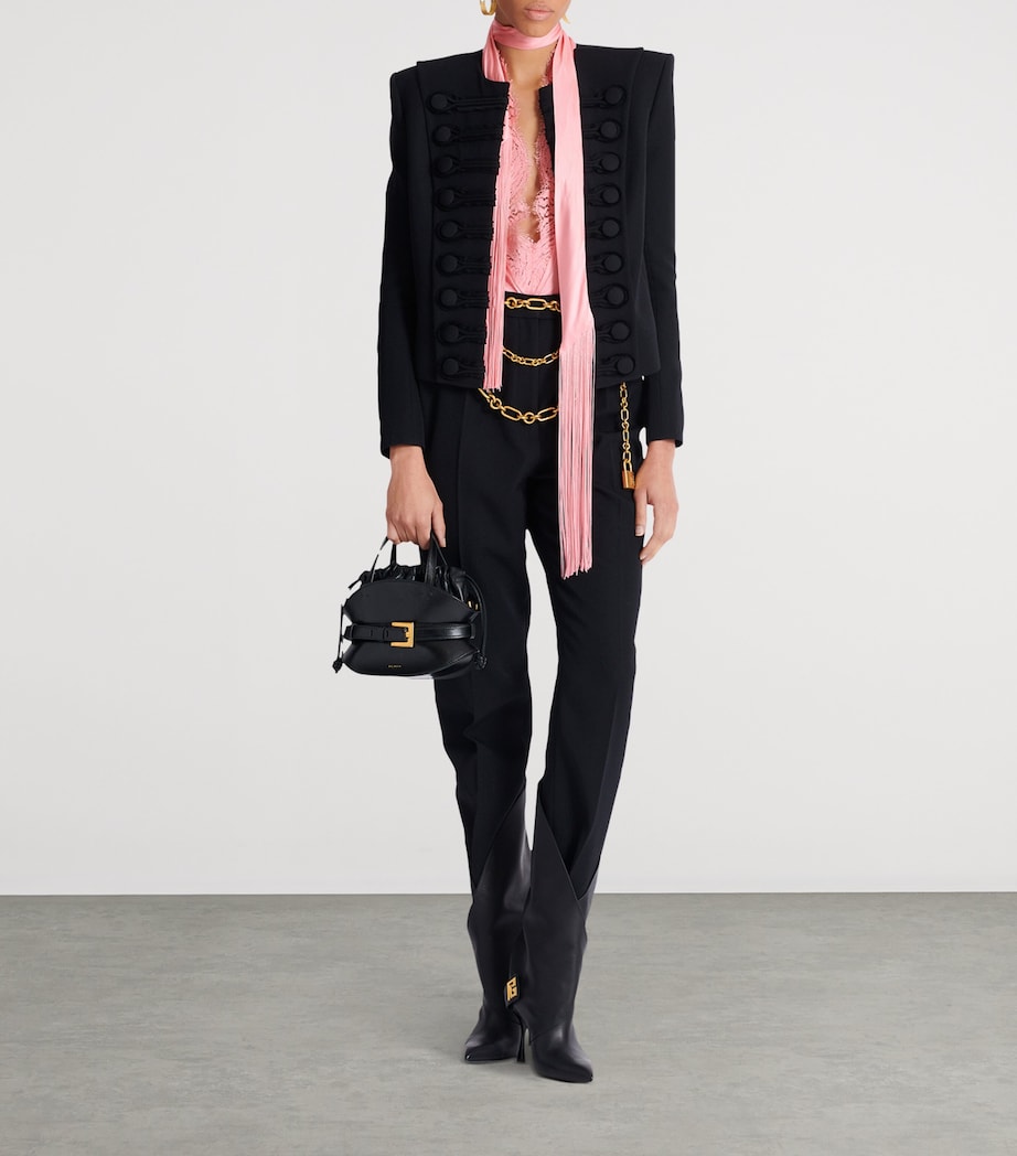 Wool Spencer Jacket 0PA NOIR Image 5