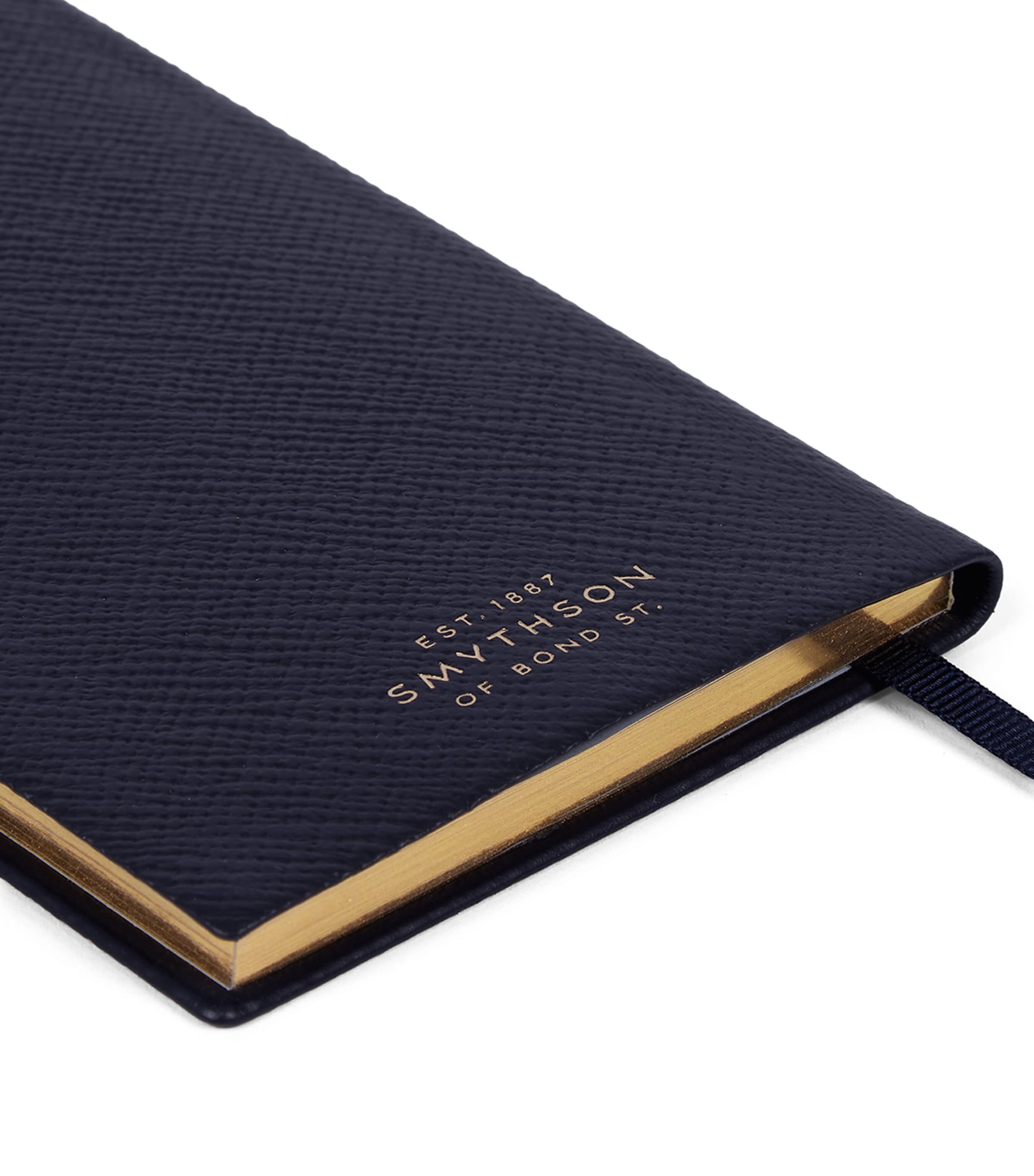 Panama Leather Weekly Diary 2026 NAVY Image 6