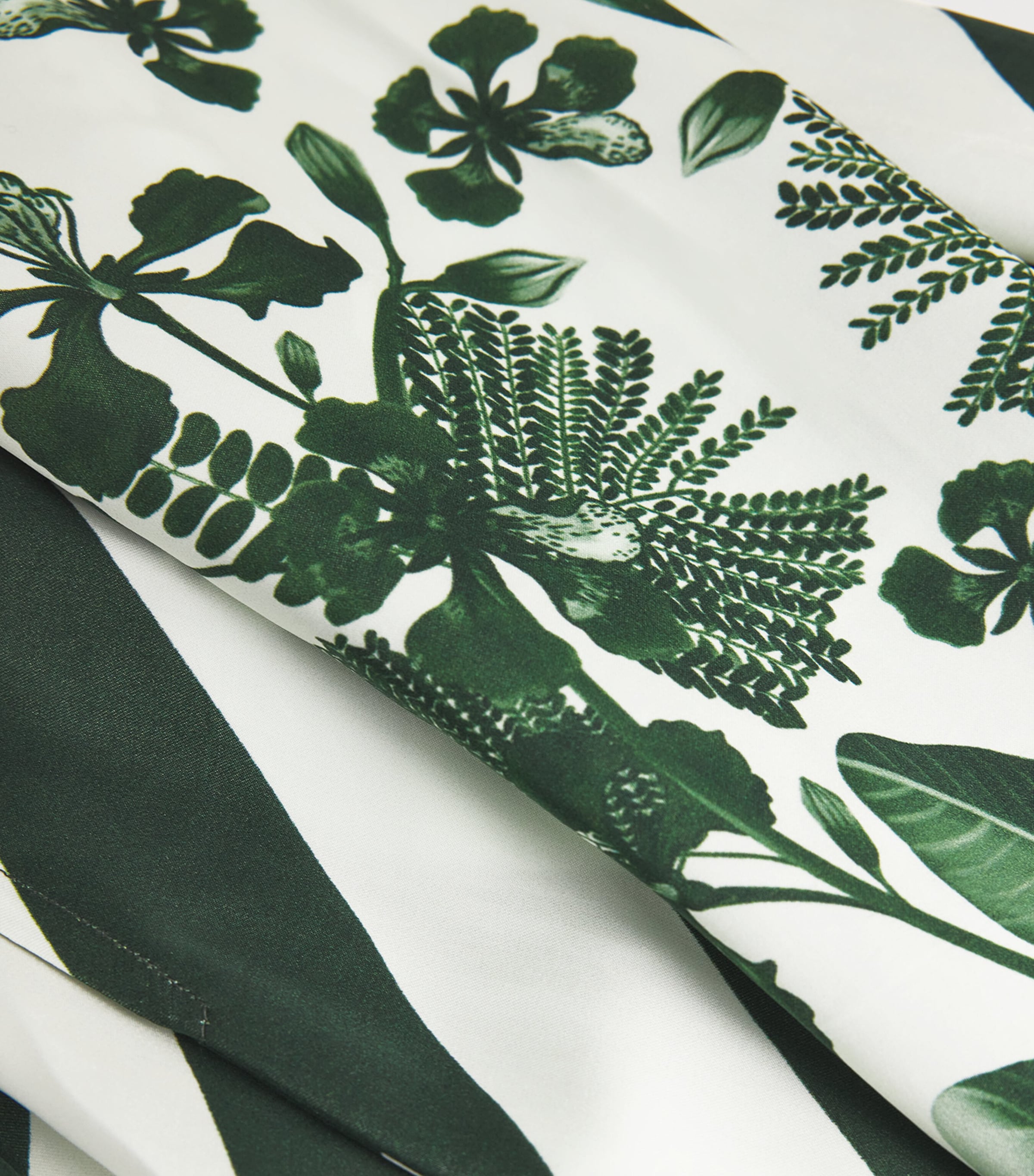 Floral Print Maxi Dress IVORY/EMERALD PALM Image 6