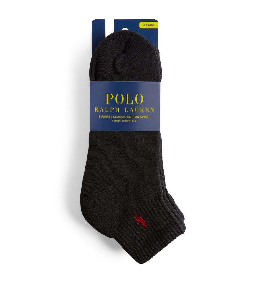Sport Socks (Pack of 3) BLACK Image 1