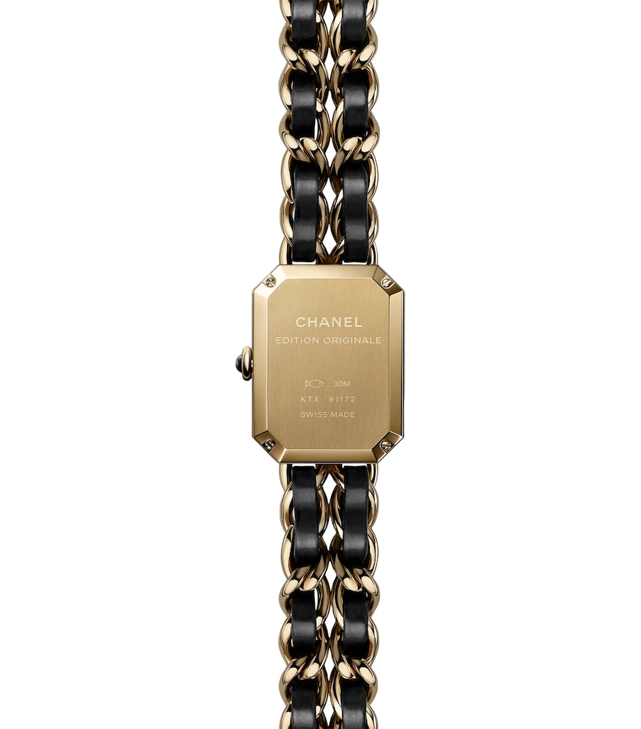 Yellow Gold-Plated Première Edition Originale Watch 26mm BLACK Image 4