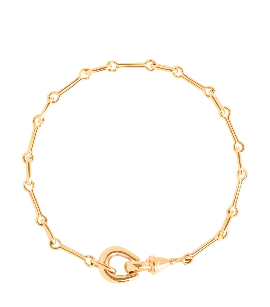 Astrid & Miyu Gold-Plated Hardware Chain Bracelet Gold Image 1
