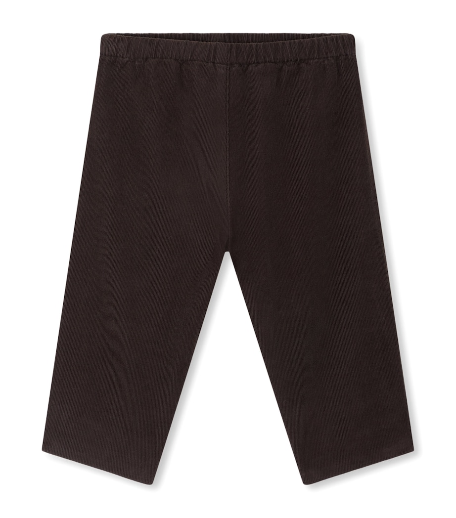 Cotton Corduroy Trousers (6-18 Months) CHOCOLAT Image 1