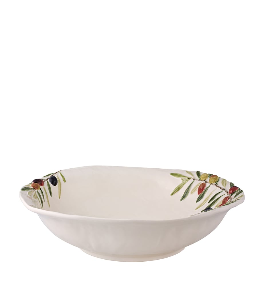 x Esporão Olival Salad Bowl (33.5cm) WHITE, GREEN, BROWN Image 2
