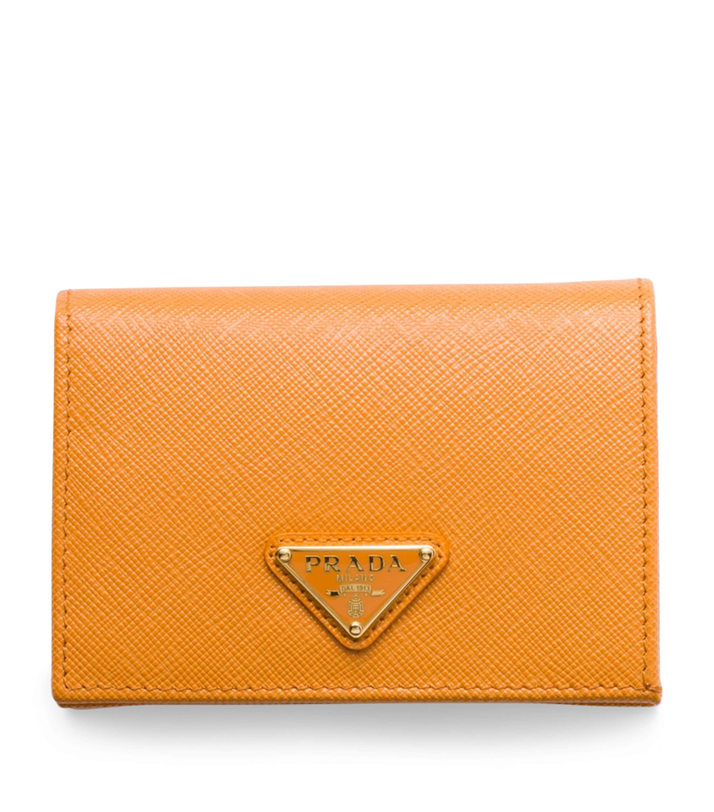 Small Saffiano Leather Bifold Wallet F0287 Image 1