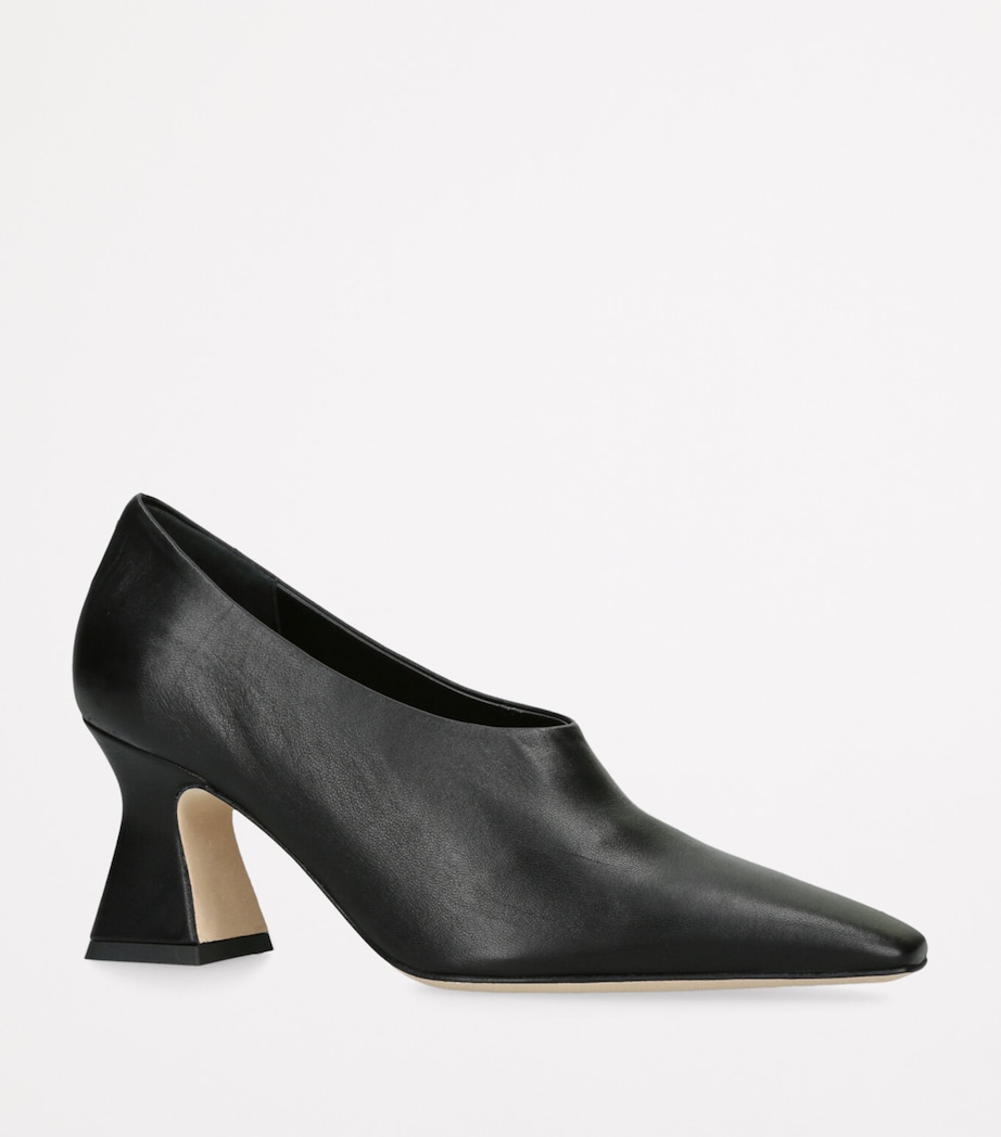 Leather Nova Pumps 50 BLACK Image 3