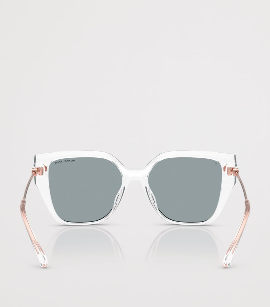 Michael Kors St. Barths Square Sunglasses Clear Image 4